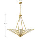 Rivage Four Light Pendant (7-1038-4-322) Rivage Four Light Pendant (7-1038-4-322)