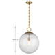Cabot One Light Pendant (7-1840-1-322) Cabot One Light Pendant (7-1840-1-322)