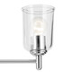Shailene One Light Wall Sconce (45572CHCLR)