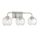 Baldwin Three Light Bathroom Vanity (V6-L8-4399-3-SN)