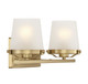 Klein Two Light Bathroom Vanity (V6-L8-5250-2-322)