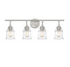 Lighting One E - V6-L8-8055-4-SN - Four Light Bathroom Vanity - Fuller - Satin Nickel