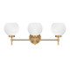 Hannah Three Light Bathroom Vanity (V6-L8-9621-3-322)