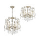 Regis Six Light Chandelier (5115-OS-CL-SAQ) Regis Six Light Chandelier (5115-OS-CL-SAQ)