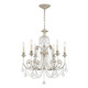 Regis Six Light Chandelier (5116-OS-CL-SAQ) Regis Six Light Chandelier (5116-OS-CL-SAQ)