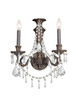 Crystorama - 5162-EB-CL-MWP - Two Light Wall Sconce - Vanderbilt - English Bronze Crystorama - 5162-EB-CL-MWP - Two Light Wall Sconce - Vanderbilt - English Bronze