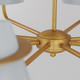 Lucas Eight Light Chandelier (25228LFGNAB)