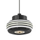 Besa - 1XT-FLOW00-FRCL-LED-BK - LED Pendant - Besa Flower Pendant - Black Besa - 1XT-FLOW00-FRCL-LED-BK - LED Pendant - Besa Flower Pendant - Black
