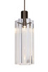 Besa - 1XT-ICE7CL-LED-BR - LED Pendant - Besa Ice 7 Pendant - Bronze Besa - 1XT-ICE7CL-LED-BR - LED Pendant - Besa Ice 7 Pendant - Bronze
