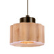 Besa - 1XT-KAONA-LED-BR - LED Pendant - Besa Kao Pendant - Bronze Besa - 1XT-KAONA-LED-BR - LED Pendant - Besa Kao Pendant - Bronze
