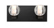 Besa - 2WF-BOCABB-LED-BK - Vanity - Besa Boca 3 Vanity - Black Besa - 2WF-BOCABB-LED-BK - Vanity - Besa Boca 3 Vanity - Black
