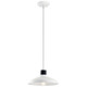 Kichler - 49982WH - One Light Outdoor Pendant/Semi Flush - Allenbury - White Kichler - 49982WH - One Light Outdoor Pendant/Semi Flush - Allenbury - White
