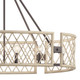 Oana Six Light Chandelier (52078WWW) Oana Six Light Chandelier (52078WWW)