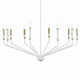 Armand Ten Light Chandelier (52348WH)