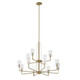 Kichler - 52412BNB - 12 Light Chandelier - Kimrose - Brushed Natural Brass