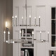 Tolani 12 Light Chandelier (52428PN)