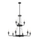Vetivene Nine Light Chandelier (52452BKT)