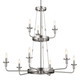 Vetivene Nine Light Chandelier (52452CLP)