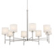 Ali Eight Light Chandelier (52502PN)