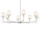 Pallas Eight Light Chandelier (52517PN)