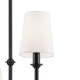 Pallas Eight Light Chandelier (52521BK)