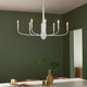 Deela Eight Light Chandelier (52528WH)