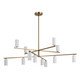 Kichler - 52533CPZWH - LED Chandelier - Gala - Champagne Bronze