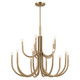 Kichler - 52552CPZ - 15 Light Chandelier - Odensa - Champagne Bronze