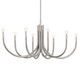 Odensa Eight Light Chandelier (52553PN)