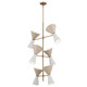 Phix 12 Light Foyer Chandelier (52568CPZGRG)