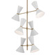 Phix 12 Light Foyer Chandelier (52568CPZWH)