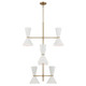 Phix 12 Light Foyer Chandelier (52568CPZWH)