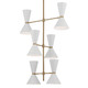 Phix 12 Light Foyer Chandelier (52568CPZWH)
