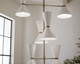 Phix 12 Light Foyer Chandelier (52568CPZWH)