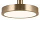 Riu LED Semi Flush Mount (52589CPZ)
