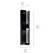 Sycara LED Wall Sconce (52671BK)