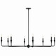 Alvaro Eight Light Chandelier (52691BK)