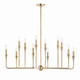 Alvaro 12 Light Chandelier (52692CPZ)