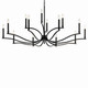 Malene 14 Light Chandelier (52698BK)