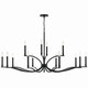 Malene 14 Light Chandelier (52698BK)