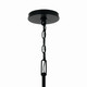 Malene Eight Light Foyer Chandelier (52699BK)