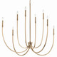 Malene Eight Light Foyer Chandelier (52699CPZ)