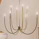 Malene Eight Light Foyer Chandelier (52699CPZ)