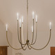 Malene Eight Light Foyer Chandelier (52699CPZ)
