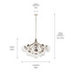 Silvarious 16 Light Chandelier Convertible (52702PNCLR)