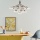 Silvarious 16 Light Chandelier Convertible (52702PNCLR)