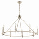 Kichler - 52706PN - Eight Light Chandelier - Carrick - Polished Nickel