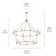Carrick 18 Light Chandelier (52708CPZ)