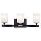 Marette Three Light Bath (55002BK)