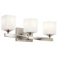 Kichler - 55002NI - Three Light Bath - Marette - Brushed Nickel